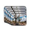 12 Inch Laptop Case Computer Sleeve Shockproof Water-Resistant Notebook Case Bag for Business Travel and Daily Use Lots of Cactus Prints view 2