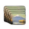 10 Inch Laptop Case Computer Sleeve Shockproof Water-Resistant Notebook Case Bag for Business Travel and Daily Use Mt. Fuji in The Distance Prints view 2