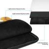 12 Inch Laptop Case Computer Sleeve Shockproof Water-Resistant Notebook Case Bag for Business Travel and Daily Use Cute Little Bee Prints view 3