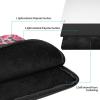 15 Inch Laptop Case Computer Sleeve Shockproof Water-Resistant Notebook Case Bag for Business Travel and Daily Use Bright Pink Roses Prints view 3