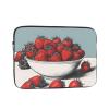 12 Inch Laptop Case Computer Sleeve Shockproof Water-Resistant Notebook Case Bag for Business Travel and Daily Use Many Fruits Strawberries Prints view 1