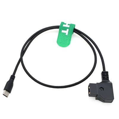 HangTon Power Cable D-tap to USB Type C 14.8V 24" for Tilta Nucleus Nano II Wireless Focus Motor V-Mount Battery