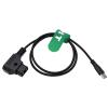 HangTon Power Cable D-tap to USB Type C 14.8V 24" for Tilta Nucleus Nano II Wireless Focus Motor V-Mount Battery view 2