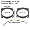uxcell 6"x9" Car Speaker Adapter Spacer Ring with Wire Combination for Toyota 4 Runner 2003-2009 view 3