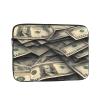 15 Inch Laptop Case Computer Sleeve Shockproof Water-Resistant Notebook Case Bag for Business Travel and Daily Use Lots of Dollars Prints view 1