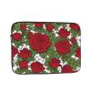 12 Inch Laptop Case Computer Sleeve Shockproof Water-Resistant Notebook Case Bag for Business Travel and Daily Use Many Cartoon Roses Prints view 1