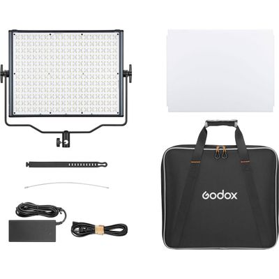Godox LDX100R RGBWW LED Light Panel with Detachable Diffuser, Metal Casing, and 5-Preconfigured Color Temperatures for Creative Freedom