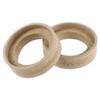 uxcell 4 Pcs Universal 1 Inch Speaker Subwoofer Mounting Spacer Rings Solid Wood Beige view 4