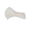 CHATROOM Self-Locking Plastic Nylon Wire Cable Zip Ties 100pcs White Cable Ties Fasten Loop Cable Various Specifications 8x400/500mm (Color : White, Size : 10x400mm) view 1
