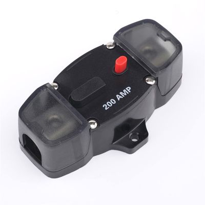 200A 12V Car Truck Audio Amplifier Circuit Breaker Fuse Holder AGU Style Stereo Amplifier Refit 4GA Cable (Color : Orange)