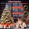 Christmas Projector Night Light Indoor, Snowflake NightLight for Room Decor, Kids Star Projector Night Light with Starry&Snowfall Theme,Xmas Birthday Gift Toy for Baby Toddler view 3