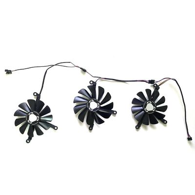 DIY Cooling Fan for XFX RX 6700 XT 12GB GPU Fan CF1010U12S 85MM 95MM 4PIN DC 12V 0.45A Graphics Card Fan Replacement