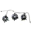 DIY Cooling Fan for XFX RX 6700 XT 12GB GPU Fan CF1010U12S 85MM 95MM 4PIN DC 12V 0.45A Graphics Card Fan Replacement view 1