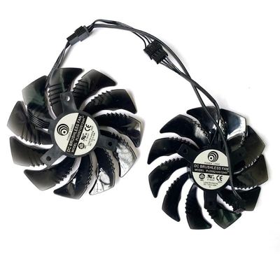 2pcs 87mm T129215SU PLD09210S12HH RX580 GPU Fan for Gigabyte GeForce GTX1060 1070 GTX 1050ti GTX 960 RX570 RX470 Graphics Card (Color : AB PLD09210S12HH)
