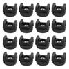 Magnetic Cable Zip Tie Base, Heavy Duty 18lbs Vertical Tension, Multipurpose Wire Clips Management Holder, Supplies for Electrical Cable Wire Organization (22mm, Count, 20) view 1