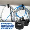 Magnetic Cable Zip Tie Base, Heavy Duty 18lbs Vertical Tension, Multipurpose Wire Clips Management Holder, Supplies for Electrical Cable Wire Organization (22mm, Count, 20) view 4