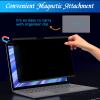 PYS Magnetic Privacy Screen for Microsoft Surface Laptop 5/4/3/2/1 - Detachable 13.5 Inch Privacy Screen Protector, Matte Finish Anti-Glare view 2