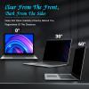 PYS Magnetic Privacy Screen for Microsoft Surface Laptop 5/4/3/2/1 - Detachable 13.5 Inch Privacy Screen Protector, Matte Finish Anti-Glare view 3