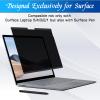PYS Magnetic Privacy Screen for Microsoft Surface Laptop 5/4/3/2/1 - Detachable 13.5 Inch Privacy Screen Protector, Matte Finish Anti-Glare view 4