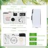 Copkim 8 Pack Disposable Camera for Wedding 35 mm Film Single Use Camera with Flash Disposable White Cameras One Time DIY for Wedding Anniversary, Travel, Camp, Party Supply view 2