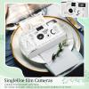 Copkim 8 Pack Disposable Camera for Wedding 35 mm Film Single Use Camera with Flash Disposable White Cameras One Time DIY for Wedding Anniversary, Travel, Camp, Party Supply view 4