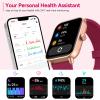 aeac Smart Watch for Women, Alexa Built-in, Stable Bluetooth Call, Fitness Tracker with Heart Rate/SpO2/Stress/Sleep Monitor, Smartwatches 120+ Sports, IP68 Waterproof Smartwatches for iOS Android view 3