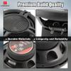 H YANKA HCM-65 6.5 Component Car Speakers, 600 Watt Car Audio Stereo Door Speakers Perfect for Upgrading Any Car Stereo System Includes 2 x Midrange Woofers, Tweeters, and Crossovers (Set) view 3