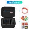 BOVKE Carrying Case Compatible with Yoto Mini 2024 Edition Kids Audio & Music Player, Storage Holder Bag for Childrens Speaker Plays Audiobook Cards Radio, Extra Space for Cards Cables, Black view 2