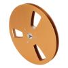 HighQuality 7 Inch Empty Reel 3 Hole Design, Aluminum Alloy Replacement for Tape Recorder (Gold) view 1