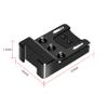 FEICHAO External Cold Shoe Seat Expanding Adapter Holder Quick Release Base for DSLR Camera Accessories view 2
