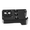 FEICHAO External Cold Shoe Seat Expanding Adapter Holder Quick Release Base for DSLR Camera Accessories view 3