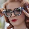 laureles 2PCS Blue Light Blocking Reading Glasses for Women Fashion Oversized Rhinestone Pearl Computer Readers (2 Pack Mix, 2.75, x) view 3