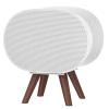 Wooden Table Stand for Sonos Era 300 Space Saving Desktop Speaker Stand Compatible with Sonos Era 300 Desk Stand Holder for Decorations, White view 1