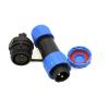ZBLZGP TY16 2-Pin IP68 Circular Aviation Connector, Panel Mount Solder-Free Screw Connection, Male & Female Waterproof Wire Plug for Outdoor Industrial Electrical Wiring view 4
