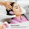 FOMIYES 4 Pairs Silicone Ear Covers for Hair Dye, Shower, Swimming - Reusable Ear Protectors for Home and Salon Use (Purple and Green) view 3