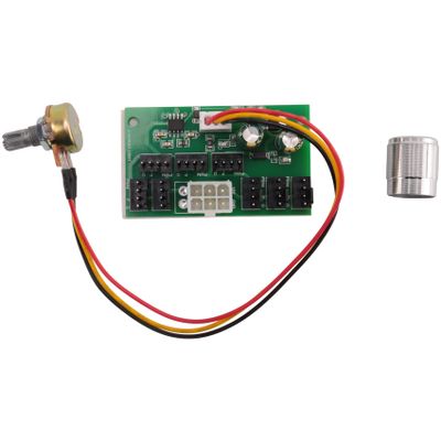 GZSHUNLI 1Pcs Computer Case Miner Fan Speed Controller 8-Channel Fan Hub PWM High-Power Violent Fan Controller DC12V, green, 500230722
