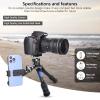 ARTCISE Compact Mini Carbon Tripod with Arca Low Profile Tripod Ball Head Lightweight Portable Travel Carbon Fiber Tripod Desktop Video Tripod for DSLR Camera Digital Mobile Phone Max Load 22lb/10kg view 2