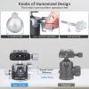 ARTCISE Compact Mini Carbon Tripod with Arca Low Profile Tripod Ball Head Lightweight Portable Travel Carbon Fiber Tripod Desktop Video Tripod for DSLR Camera Digital Mobile Phone Max Load 22lb/10kg view 4