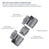 FANAUE Composite Double Socket Swivel Arm and Universal Phone Mount and Handlebar Base Mount Strong Rod Clamp view 3
