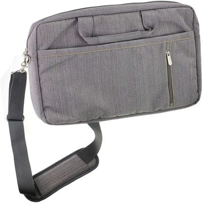Navitech Grey Sleek Water Resistant Laptop Bag - Compatible with ASUS Vivobook S14 S1404FA-NK213W 14 FHD Laptop, Grey, One Size