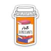 18DECOFUS (3pcs) Anti Depressants Sticker, Bookish Sticker, Christmas Sticker, Water Assistant Booktok Sticker for Laptop Water Bottle, Kindle Sticker, Mental Health Sticker, Christmas Gift (Size 3") view 1