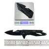 ALBATROSS Folding Pocket Knife - Multi-functional knife with Bottle Opener, Glass Breaker & Seatbelt Cutter - Outdoor Everyday Carry Knife (Black, AS-19652-BK) view 4