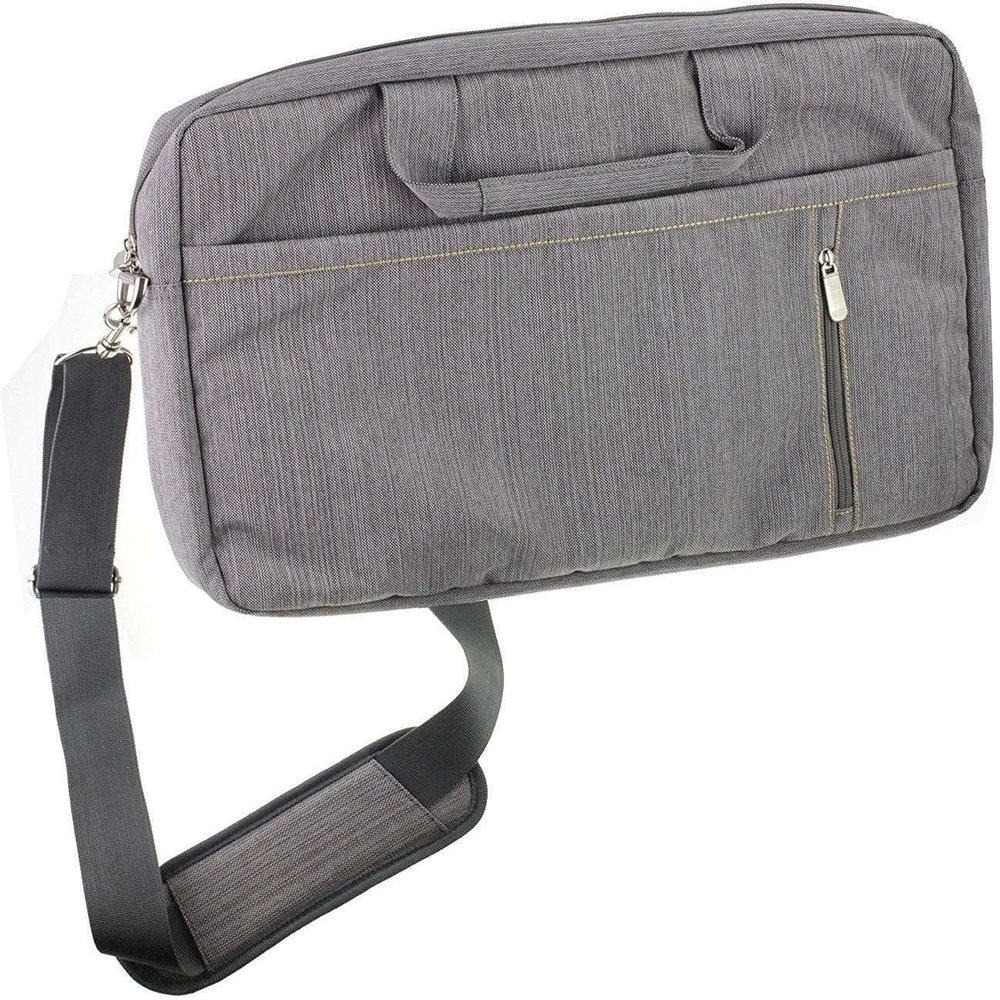 Navitech Grey Sleek Water Resistant Laptop Bag - Compatible with HP ProBook 440 G10 14" Business Laptop, Grey, One Size