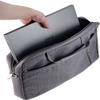 Navitech Grey Sleek Water Resistant Laptop Bag - Compatible with HP 470 G10 17.3 Business Laptop, Grey, One Size view 2