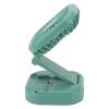 Pilipane USB Desk Fan, Mini Handheld Fan, Portable Small Pocket Fan, USB Rechargeable Fan, Rotatable Handheld Desktop Small Fan, Three Speed Adjustment(Green) view 4