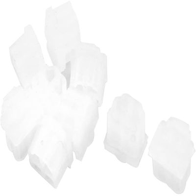 XYWHPGV 10pcs Clear Rubber RJ11 Connector Port Dust Cover Protector Cover (d3650 5f4e7 5d370 09ee9 ca9ae 79074