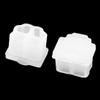 XYWHPGV 10pcs Clear Rubber RJ11 Connector Port Dust Cover Protector Cover (d3650 5f4e7 5d370 09ee9 ca9ae 79074 view 2