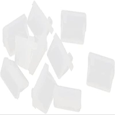 XYWHPGV USB Port Cover Dust Proof Silicone Protective for Female End 10pcs Clear(67c72 4a4a8 9f736 7959f b321a f45bd