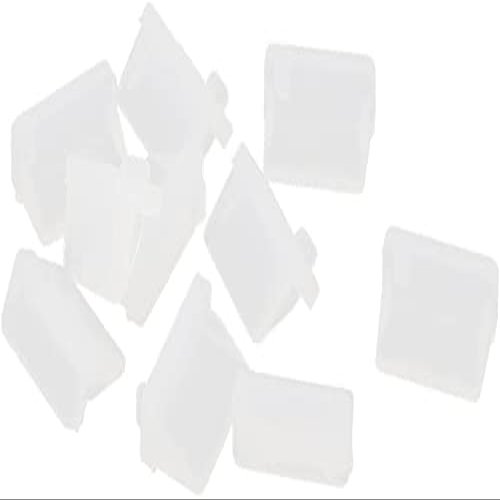 XYWHPGV USB Port Cover Dust Proof Silicone Protective for Female End 10pcs Clear(67c72 4a4a8 9f736 7959f b321a f45bd
