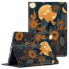 ACWDMKH for Microsoft Surface Pro 9 Case Protector PU Leather Slim Folio Stand Multiple Viewing Angles Shockproof Cover for Surface Pro 9 13 Inch 2022 Tablet Cover,Sun Moon and Plant view 1